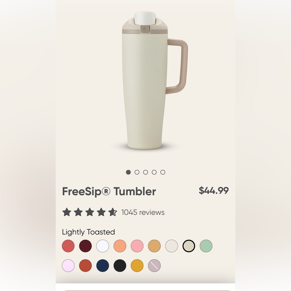 NWT 40oz Owala FreeSip Tumbler 40 oz. Rare color - Skydive